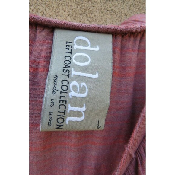 Blouse Anthropologie Dolan Left Coast Collection Off Shoulder Ruffle Top L Rayon - Picture 4 of 10